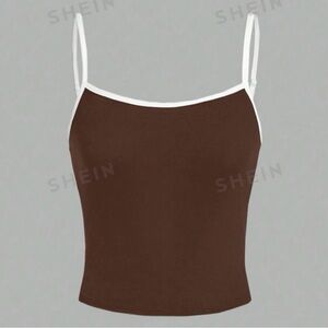 SHEIN brown tank top size S